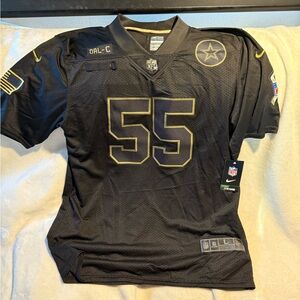 Nike Black Jersey with Gold Details Dallas Cowboys Salute to service